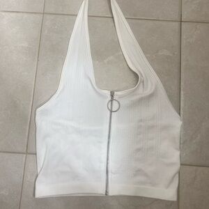Bella Movement White Halter Top